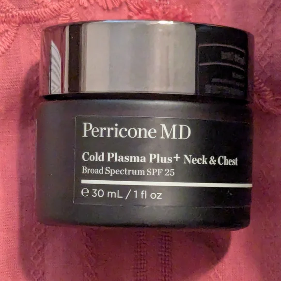 New Perricone MD Cold Plasma Plus+ Neck & Chest Cream New In Box - Picture 1 of 8